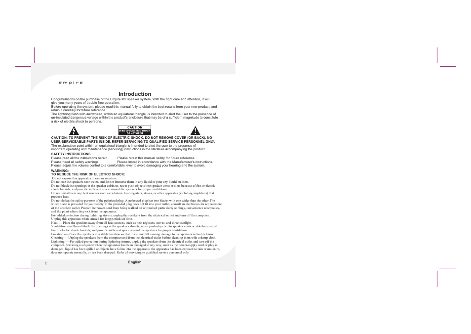 Т³гж 2, Introduction | Empire Comfort Systems M2 User Manual | Page 2 / 8
