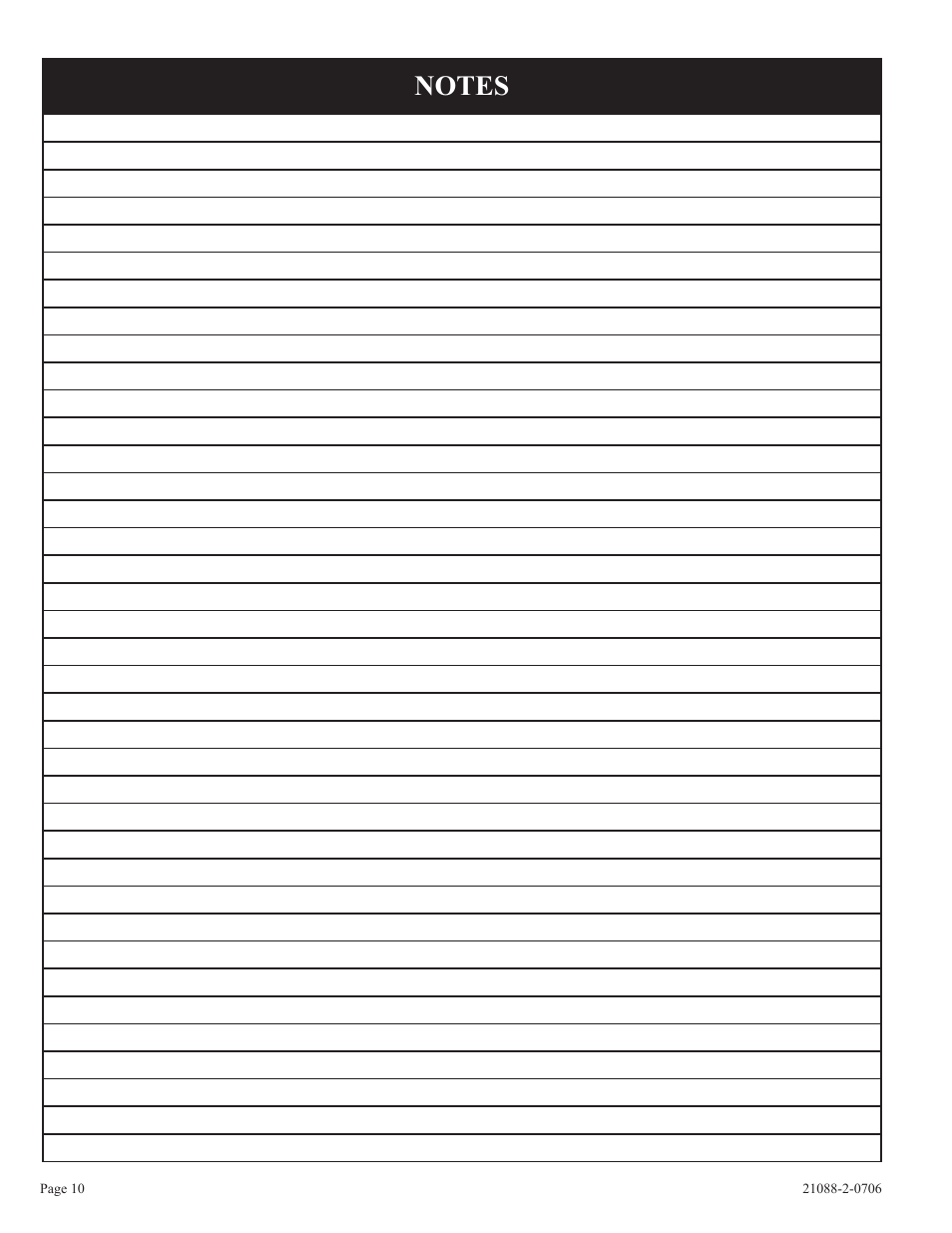 Empire Comfort Systems LS-30B2-1 User Manual | Page 10 / 12