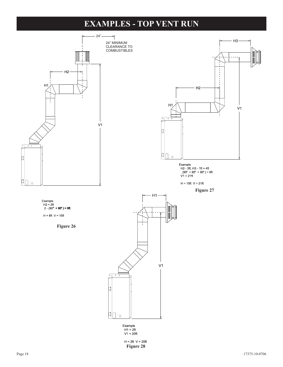 Examples - top vent run | Empire Comfort Systems DVP48FP7 User Manual | Page 18 / 56