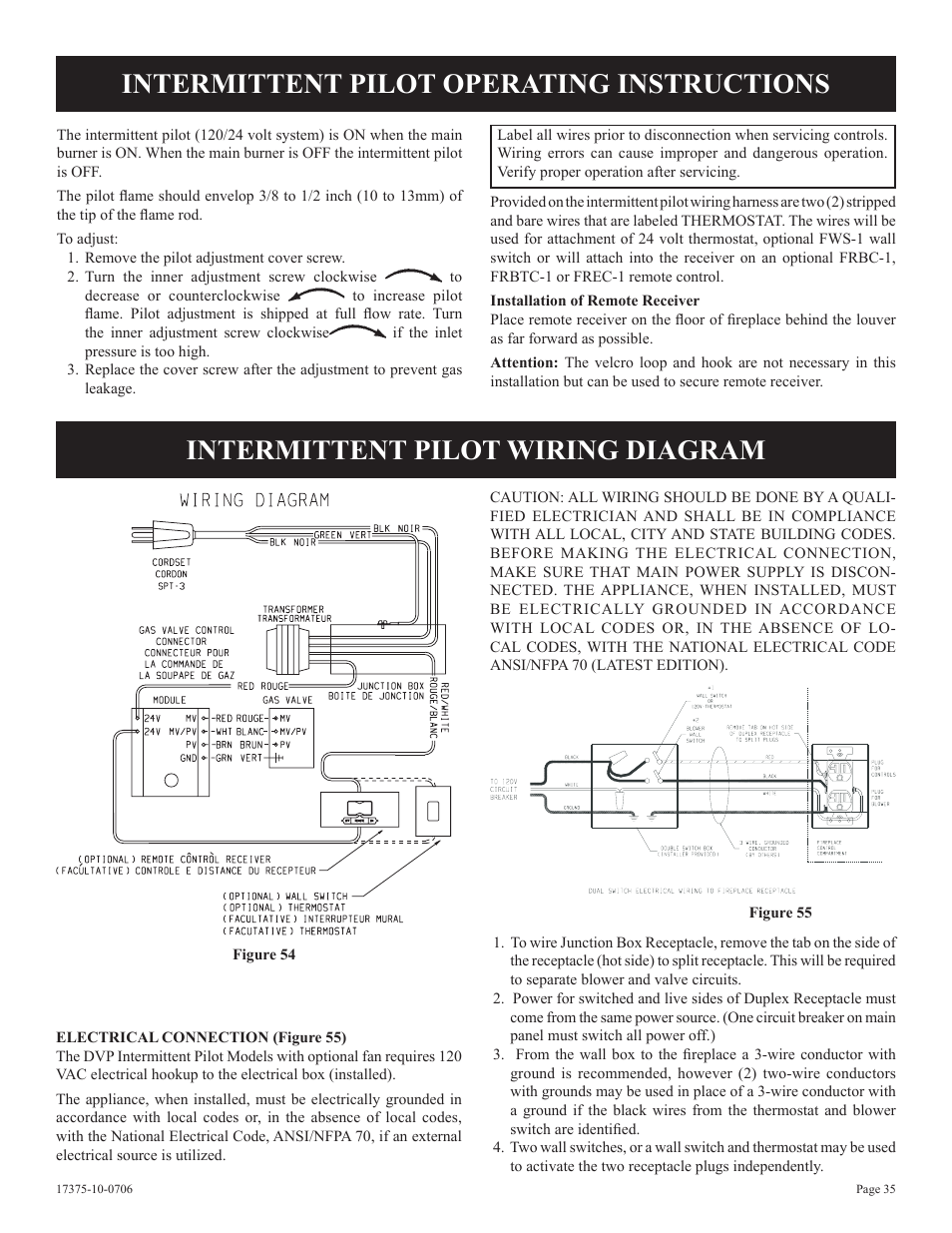 Empire Comfort Systems DVP48FP7 User Manual | Page 35 / 56