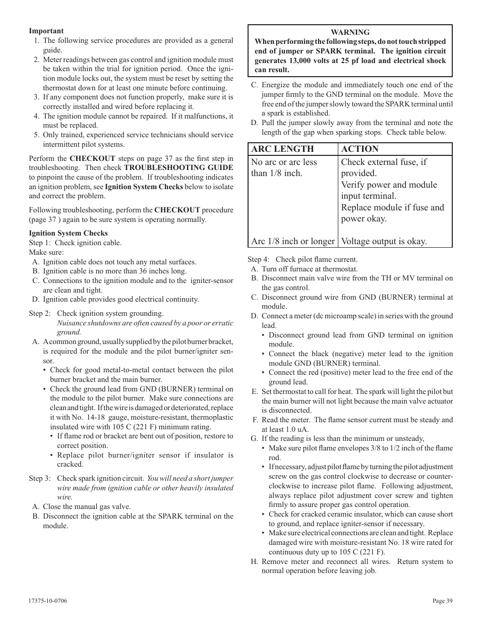 Empire Comfort Systems DVP48FP7 User Manual | Page 39 / 56
