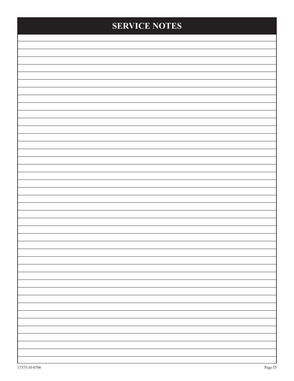 Empire Comfort Systems DVP48FP7 User Manual | Page 55 / 56