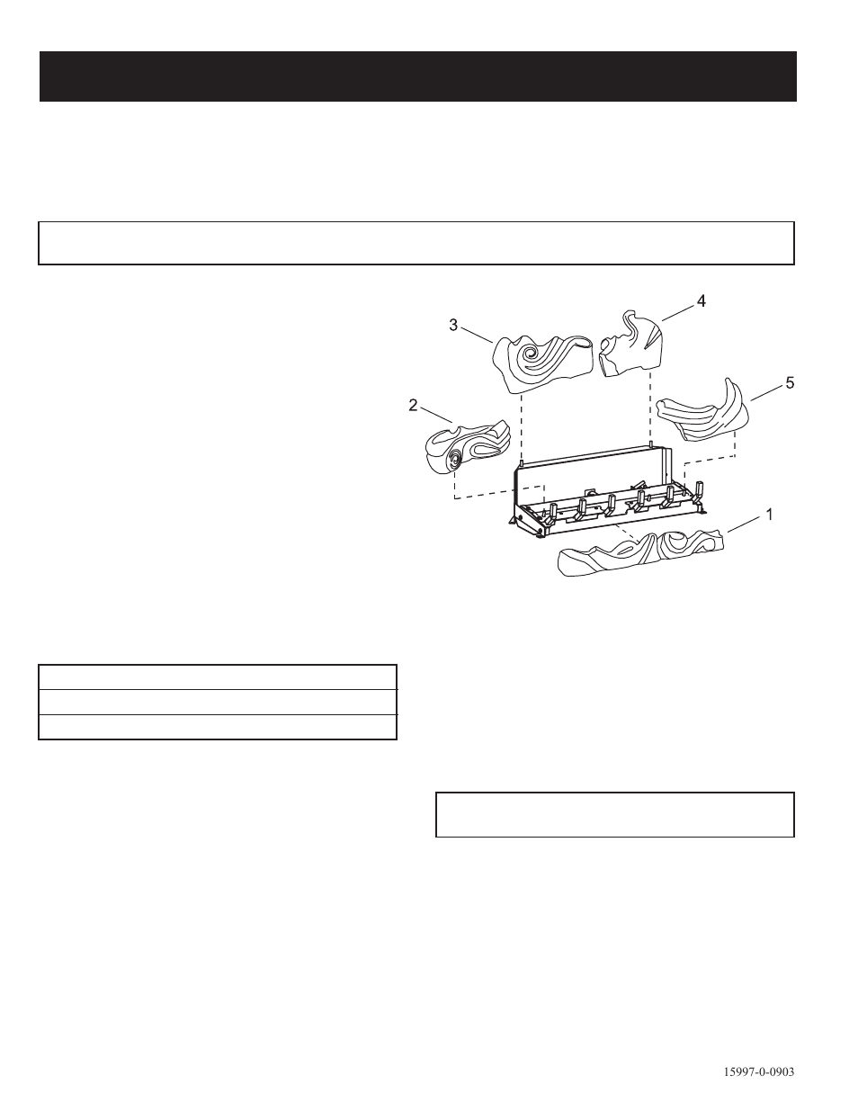 Log placement | Empire Comfort Systems LS-30FAS-1 User Manual | Page 4 / 8