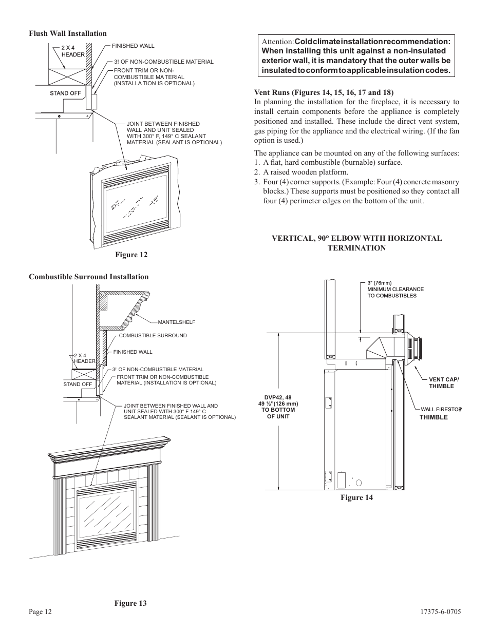 Empire Comfort Systems DVP42FP7  EN User Manual | Page 12 / 52