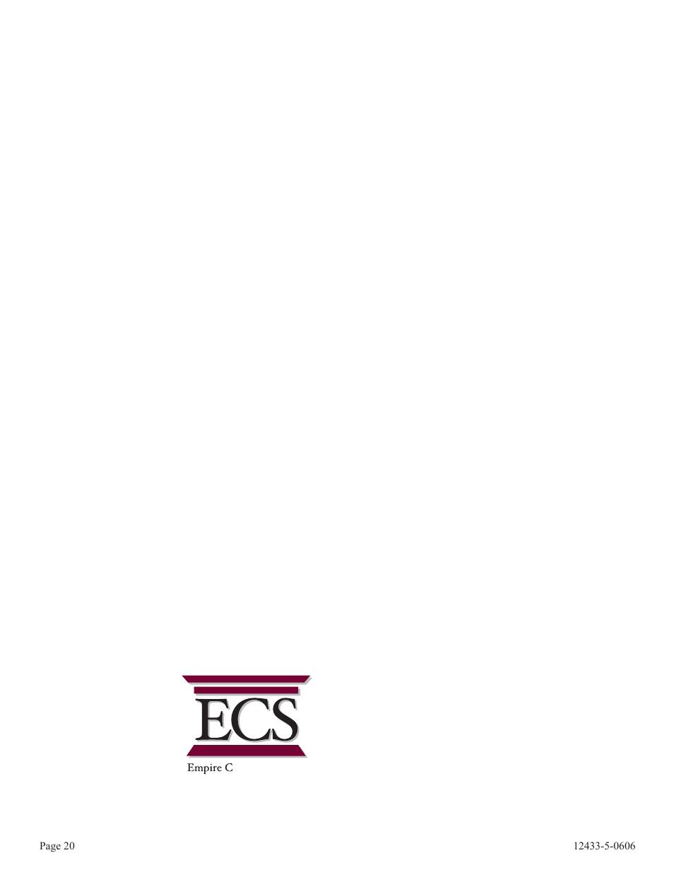 Empire Comfort Systems DV-210-7SG User Manual | Page 20 / 20
