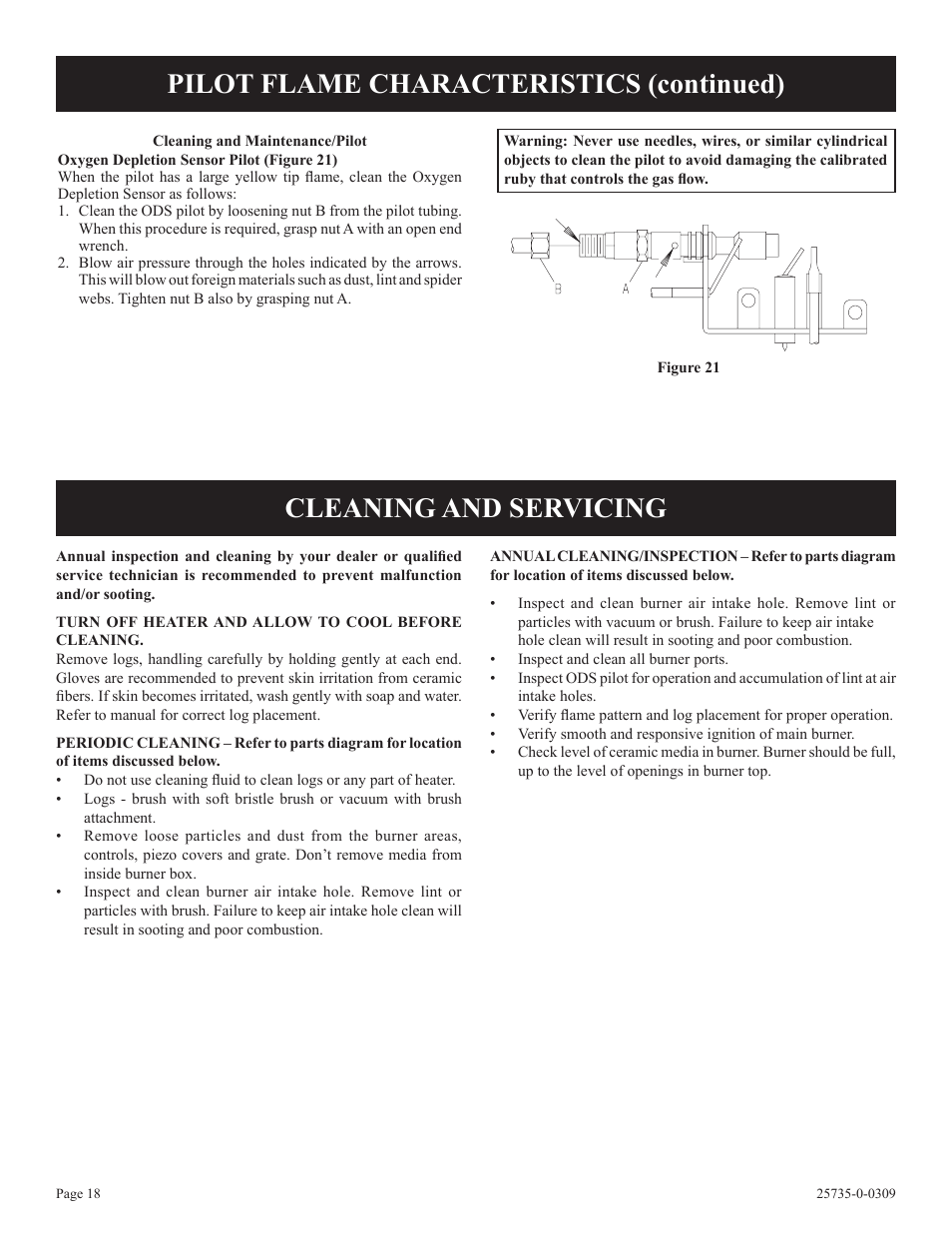 Empire Comfort Systems VFSM-18-3  EN User Manual | Page 18 / 24