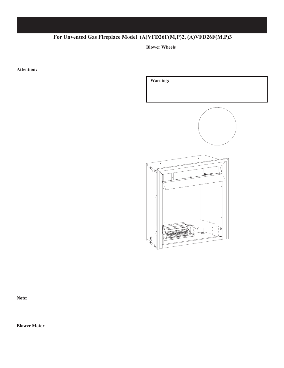 Empire Comfort Systems VFD26F User Manual | Page 28 / 32
