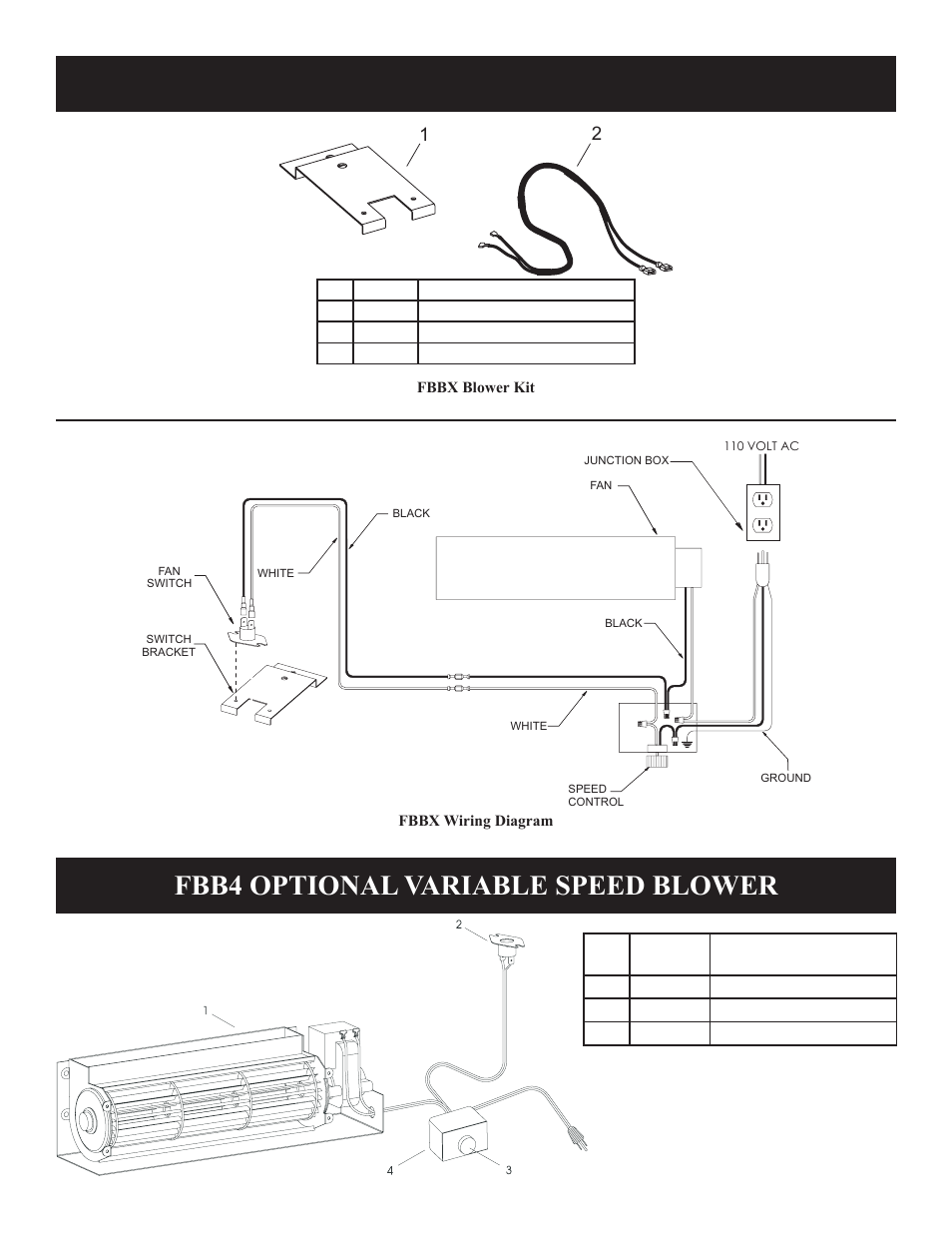 Fbb4 optional variable speed blower | Empire Comfort Systems VFD26F User Manual | Page 29 / 32