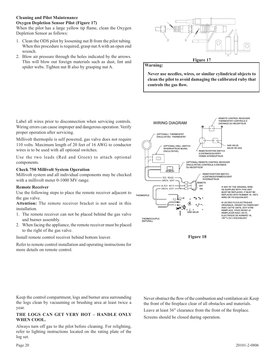 Empire Comfort Systems VFP32FP(20,21)L User Manual | Page 20 / 28