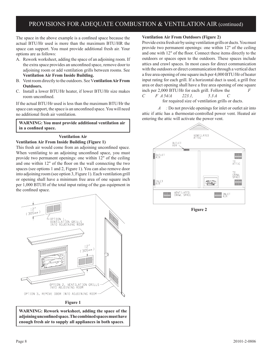Empire Comfort Systems VFP32FP(20,21)L User Manual | Page 8 / 28