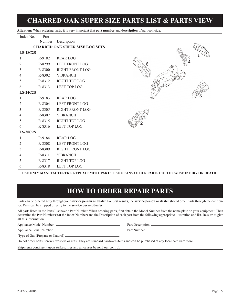 Empire Comfort Systems LS-24C2S-1 User Manual | Page 15 / 16