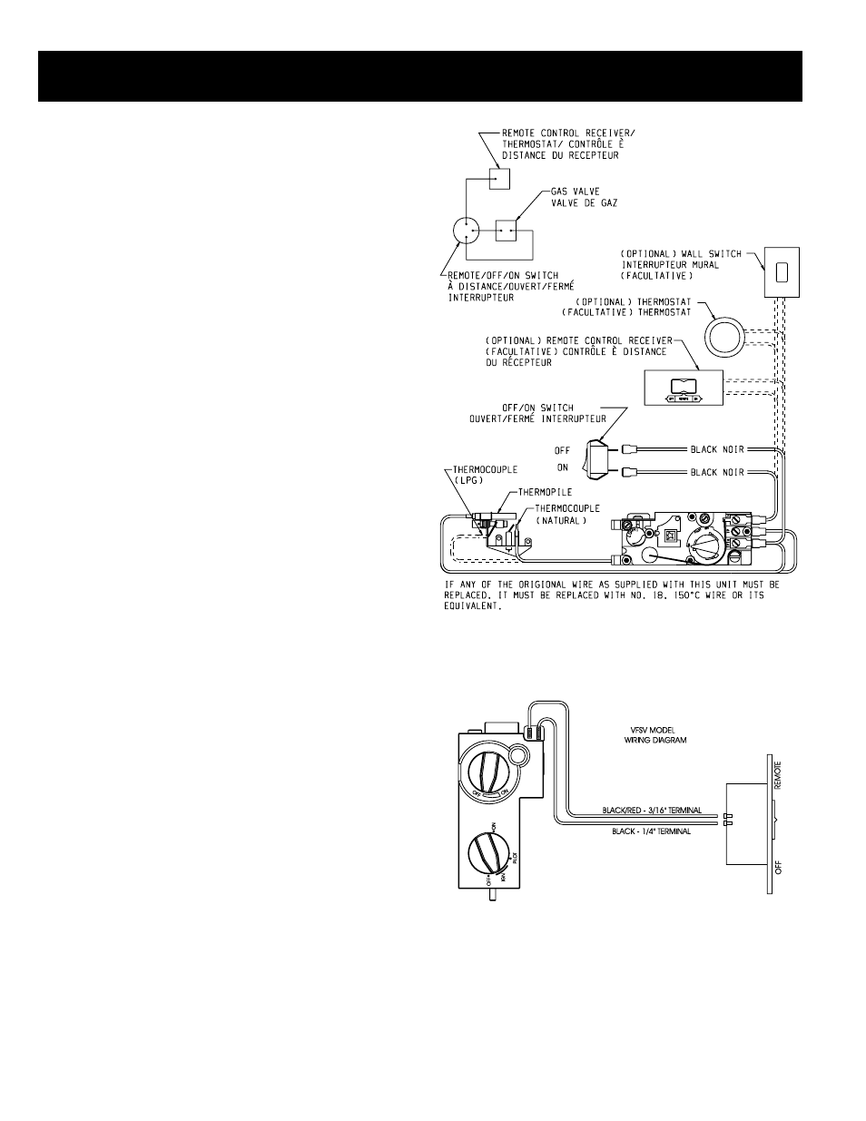 Wiring | Empire Comfort Systems VFSV-30-3 User Manual | Page 18 / 24