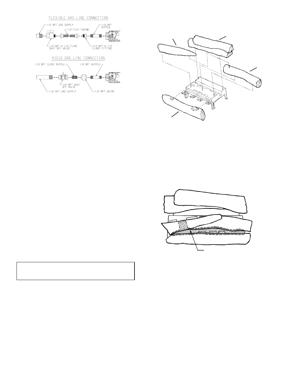 Log placement | Empire Comfort Systems DVF-42-2 User Manual | Page 20 / 39