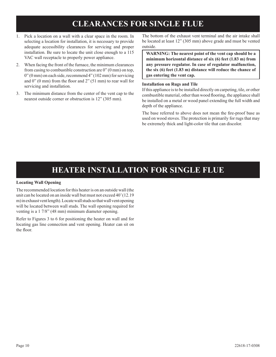 Empire Comfort Systems PV-28SV55-CN User Manual | Page 10 / 56