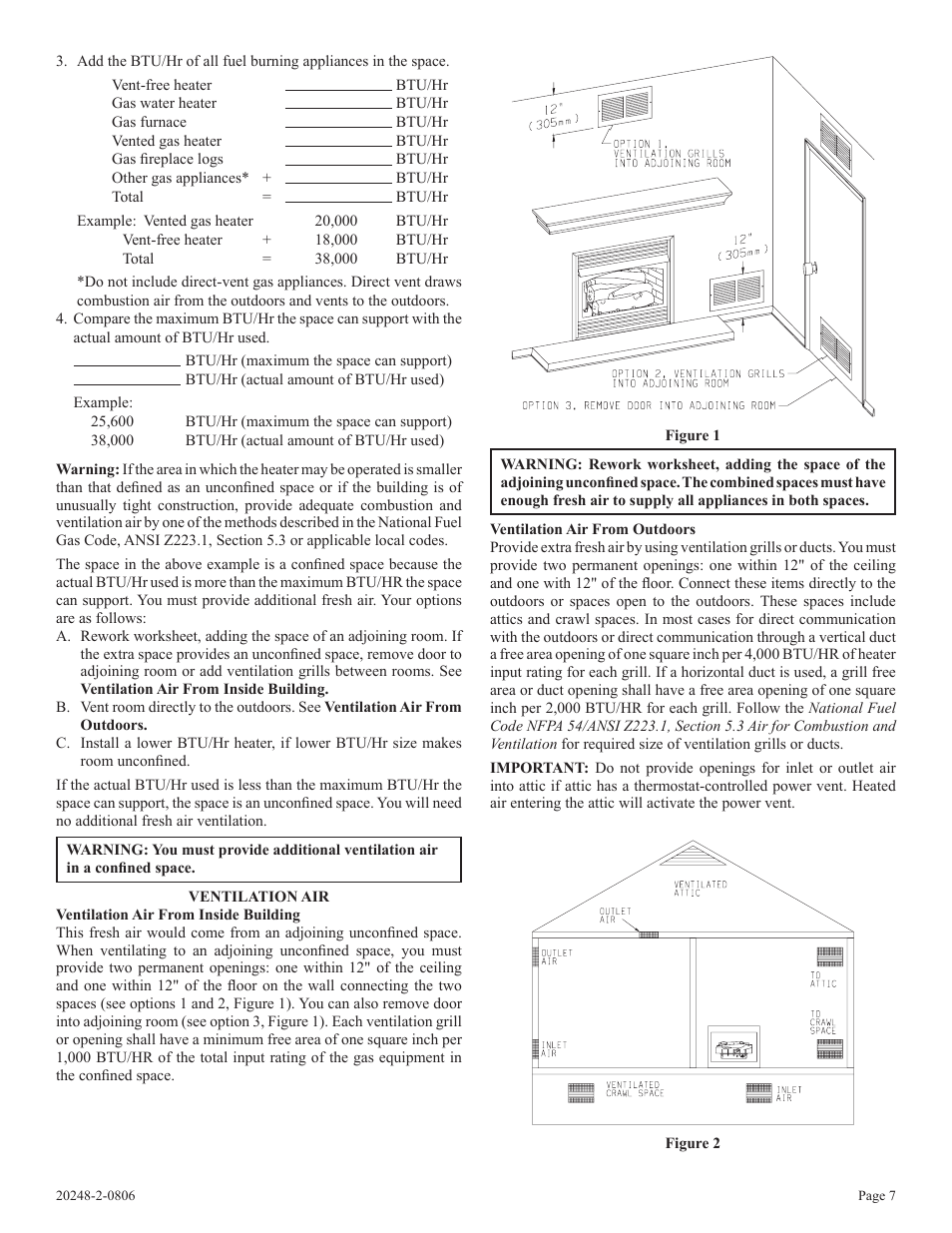 Empire Comfort Systems VF24FP3-1 User Manual | Page 7 / 28