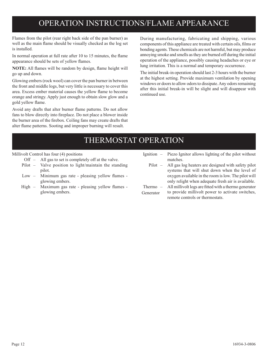 Empire Comfort Systems CHBR-16-3 User Manual | Page 12 / 20