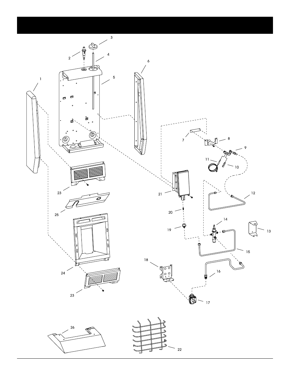 Sr-10 parts view | Empire Comfort Systems SR-18-3 User Manual | Page 20 / 48