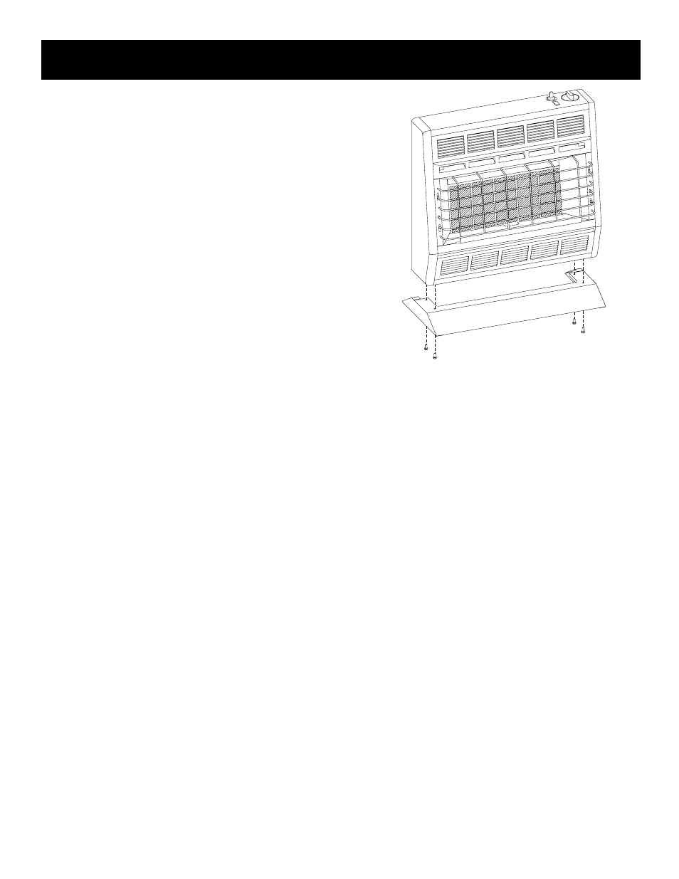 Instalación de base de piso opcional | Empire Comfort Systems SR-18-3 User Manual | Page 36 / 48