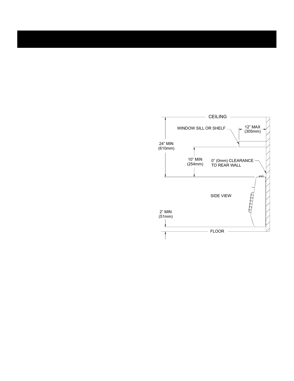 Sr-6 clearances | Empire Comfort Systems SR-18-3 User Manual | Page 8 / 48