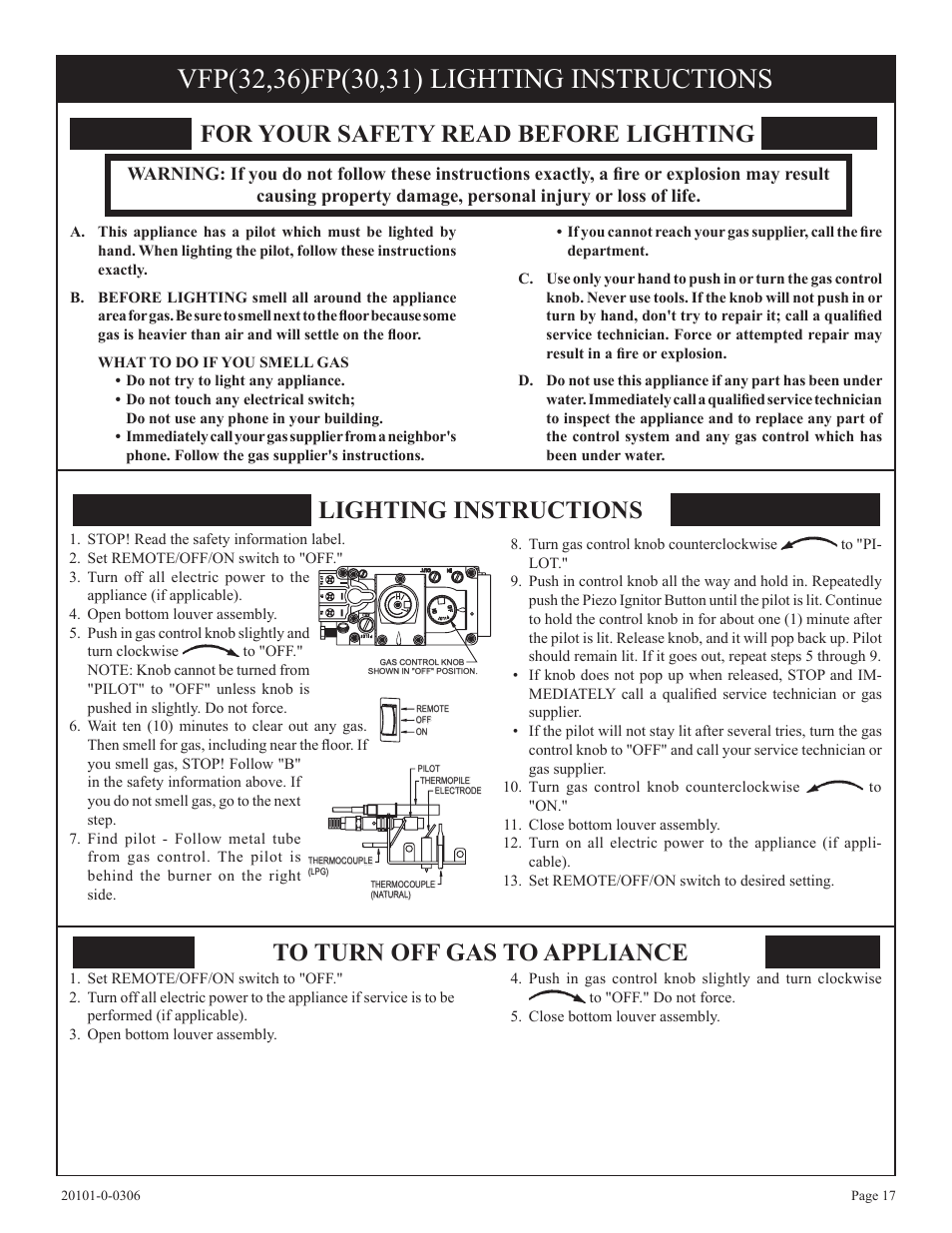 Empire Comfort Systems VFP32FP User Manual | Page 17 / 28