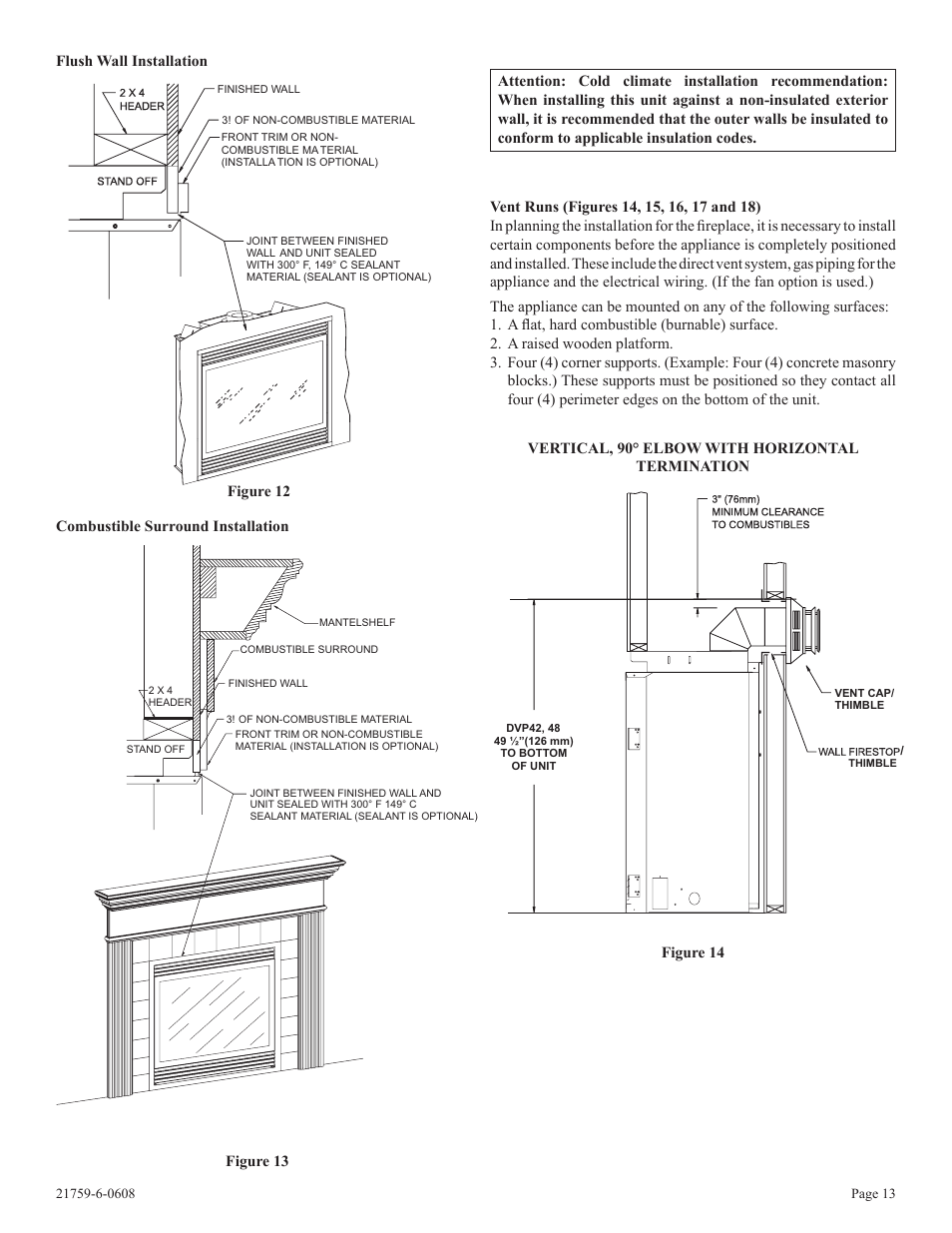 Empire Comfort Systems DVP48FP3  EN User Manual | Page 13 / 72