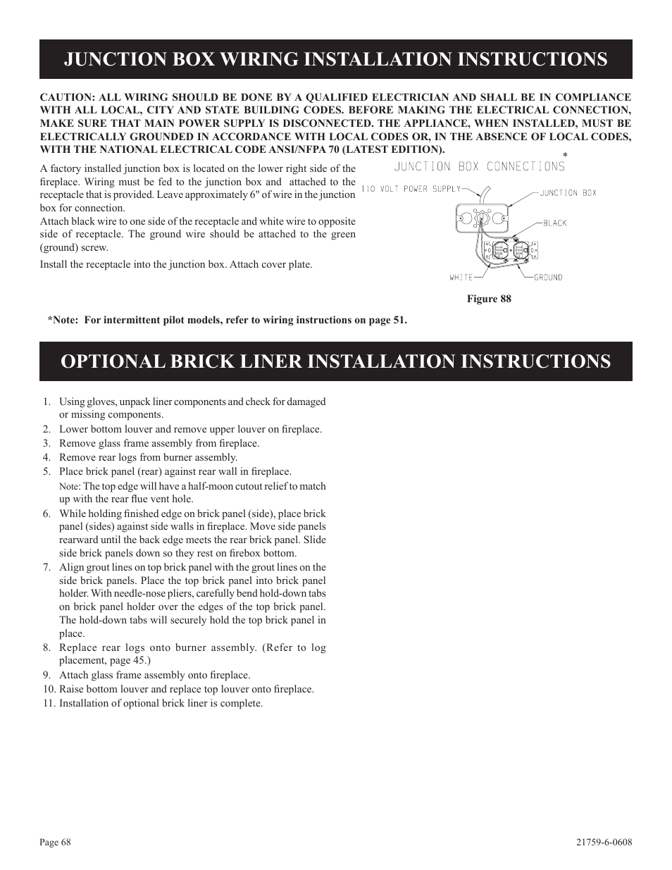 Empire Comfort Systems DVP48FP3  EN User Manual | Page 68 / 72