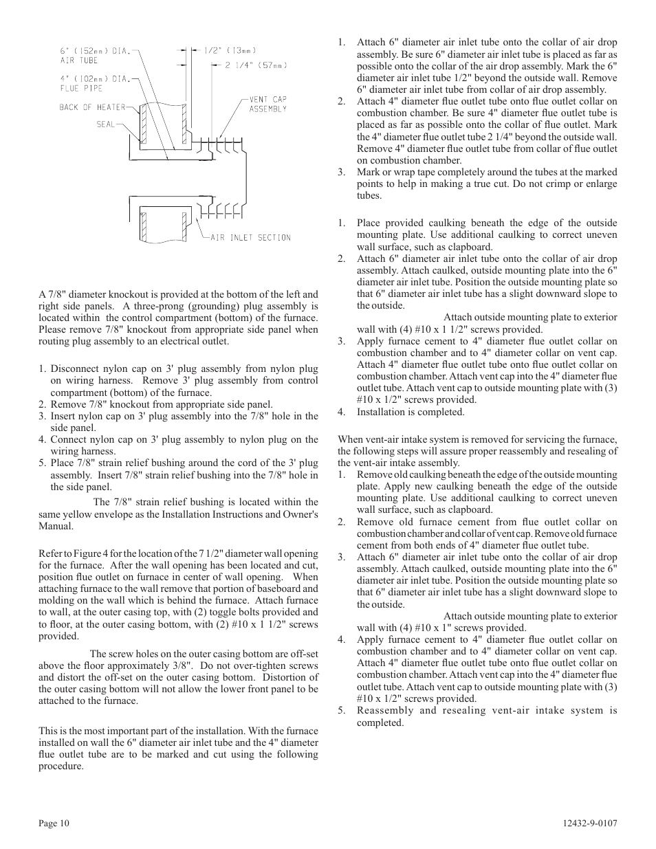Empire Comfort Systems DV-55IP User Manual | Page 10 / 20