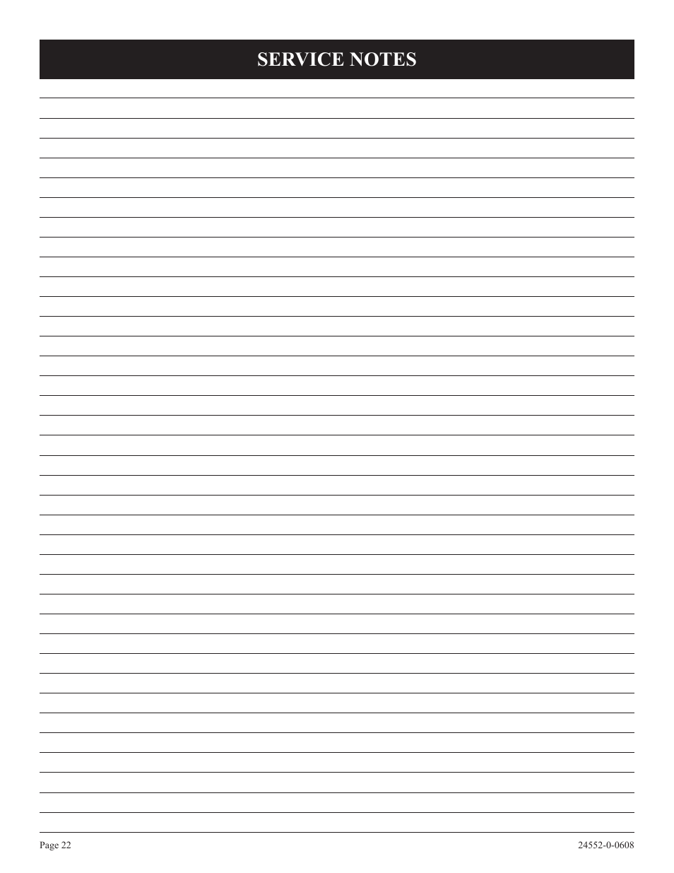 Empire Comfort Systems VFSUR18-2 User Manual | Page 22 / 24