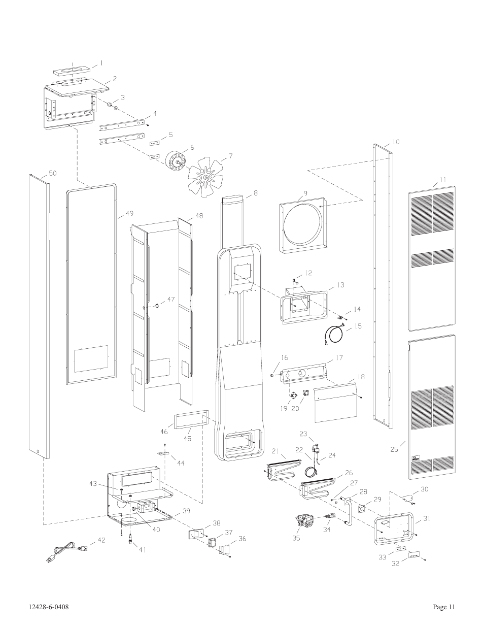 Empire Comfort Systems FAW-55SPP User Manual | Page 11 / 12