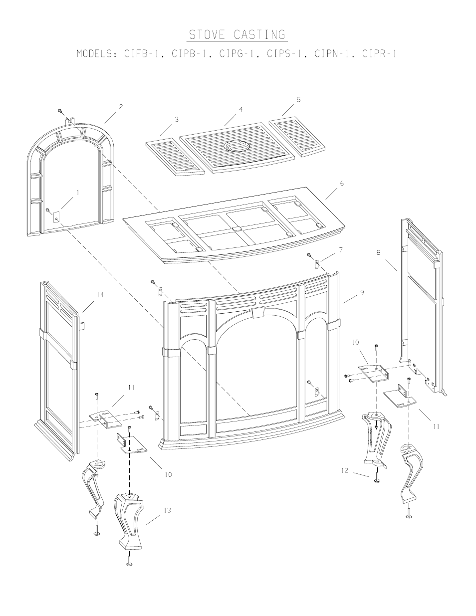 Empire Comfort Systems CAST IRON VENTED FIREPLACE HEATER CIBV-30-2 User Manual | Page 19 / 22