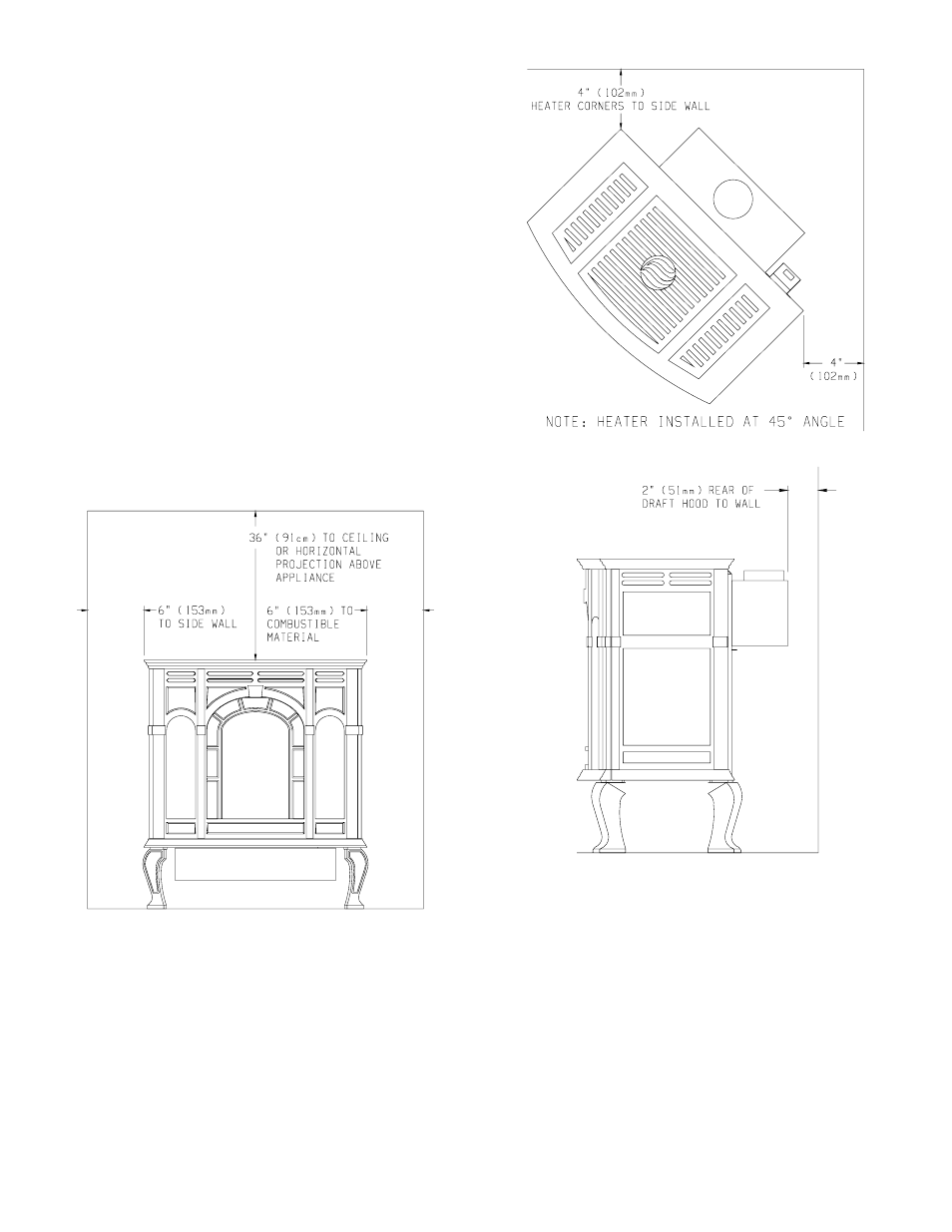 Empire Comfort Systems CAST IRON VENTED FIREPLACE HEATER CIBV-30-2 User Manual | Page 4 / 22