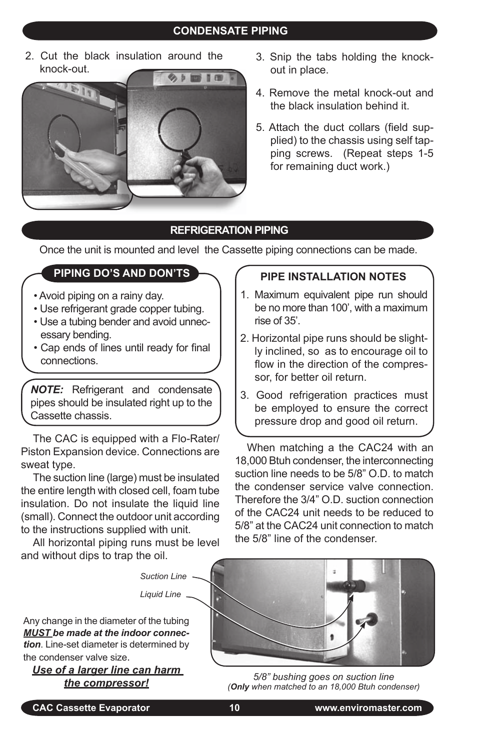 EMI CAC User Manual | Page 10 / 32