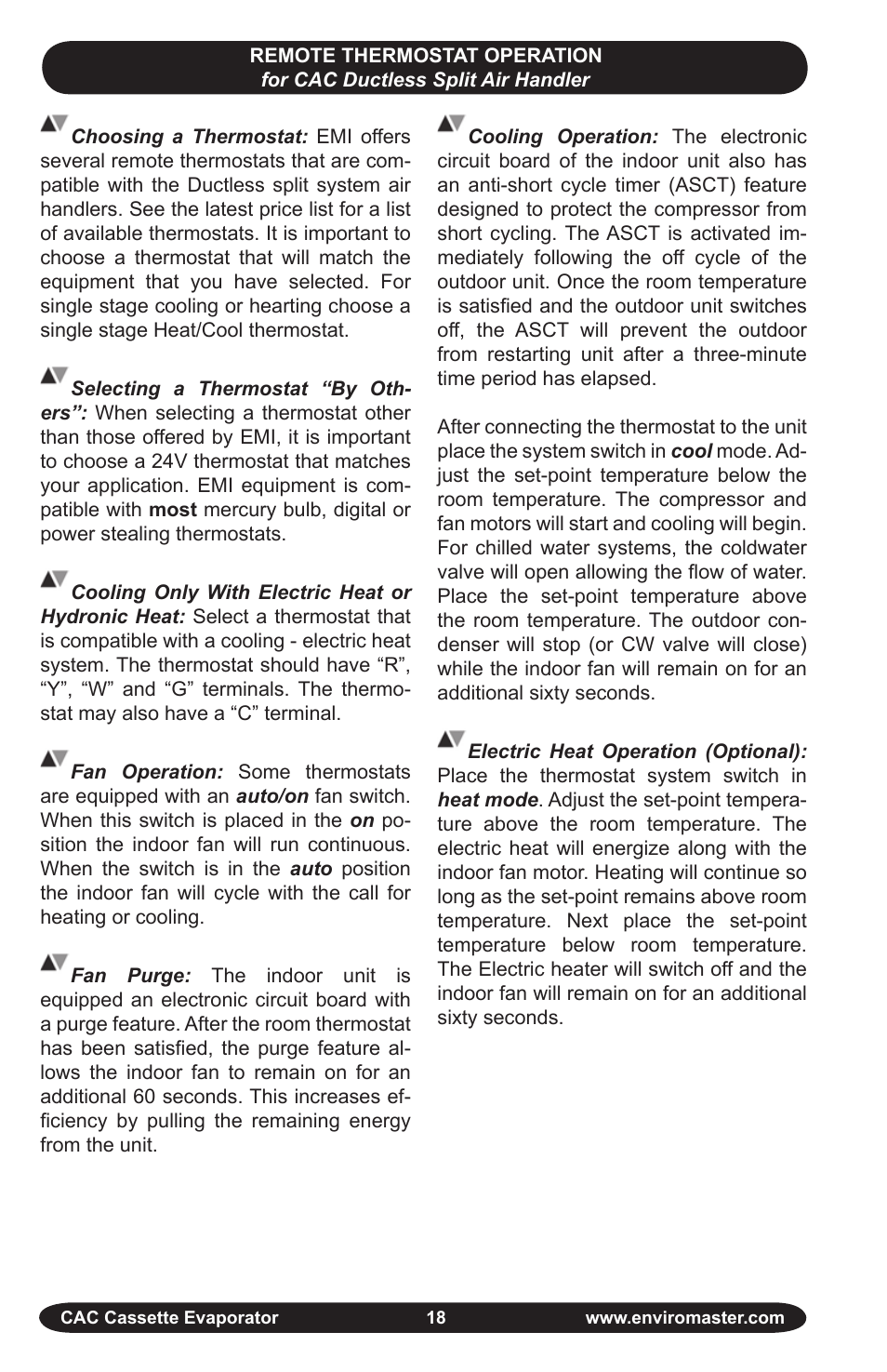 EMI CAC User Manual | Page 18 / 32