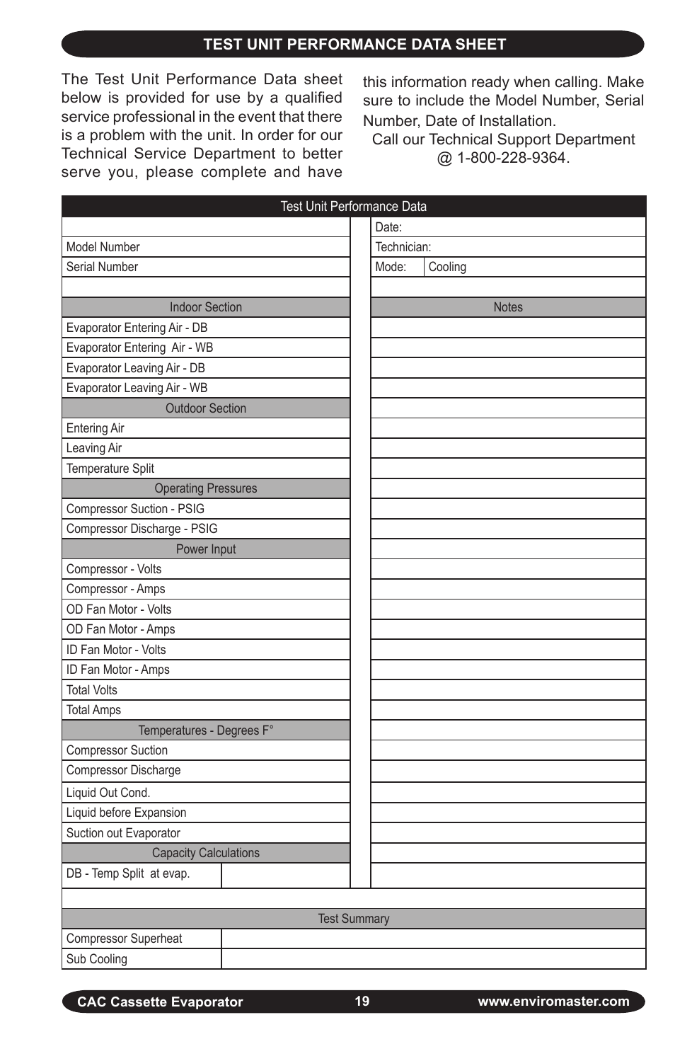 EMI CAC User Manual | Page 19 / 32