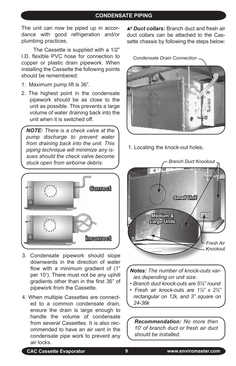 EMI CAC User Manual | Page 9 / 32