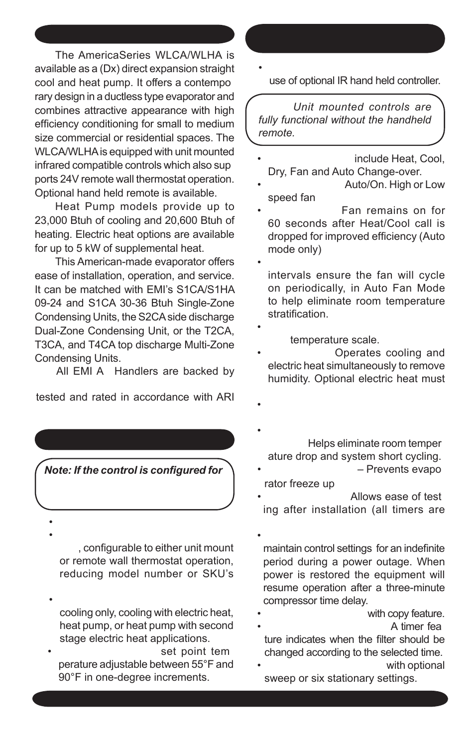 EMI WLHA User Manual | Page 3 / 40