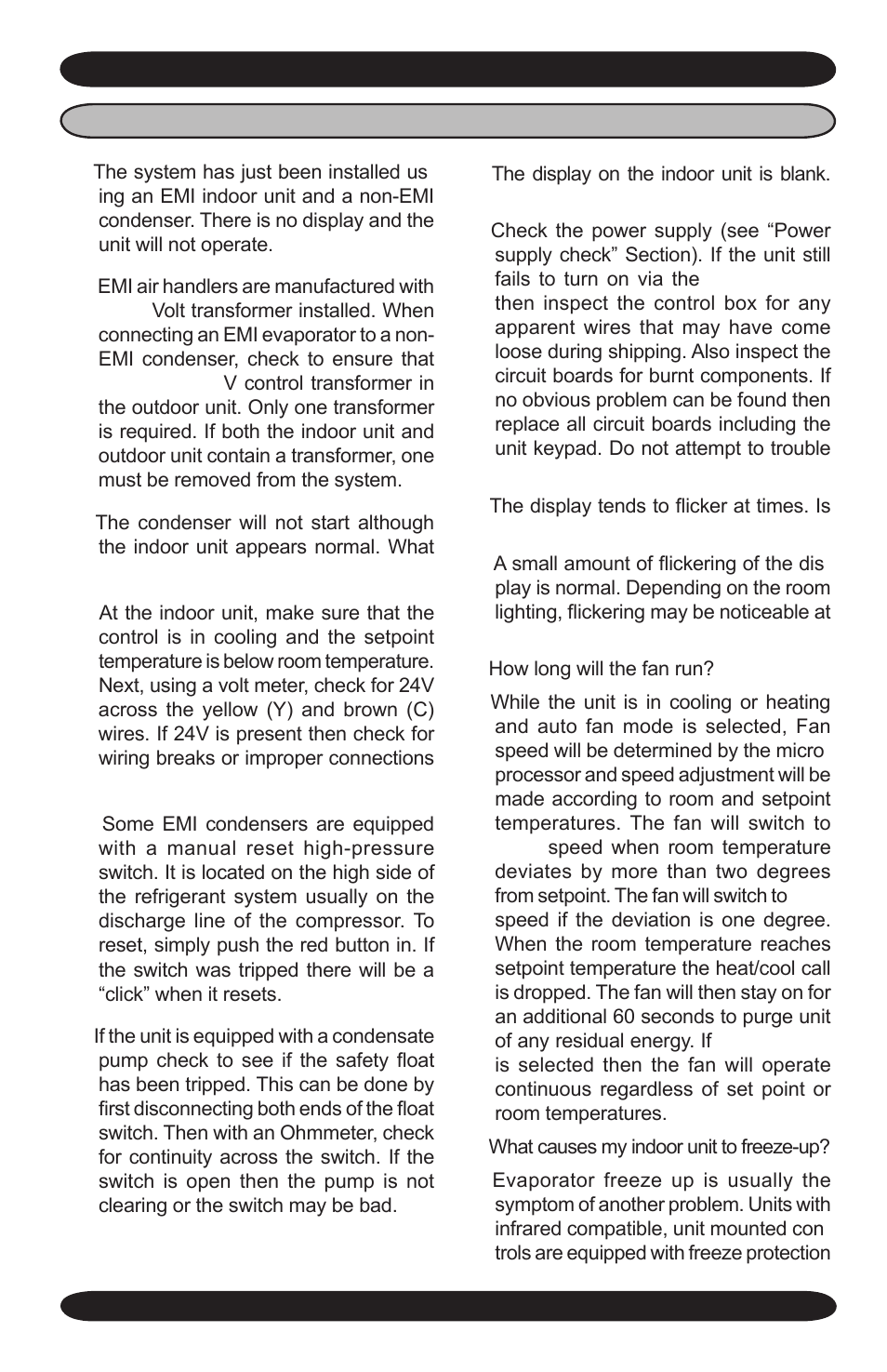 EMI WLHA User Manual | Page 33 / 40