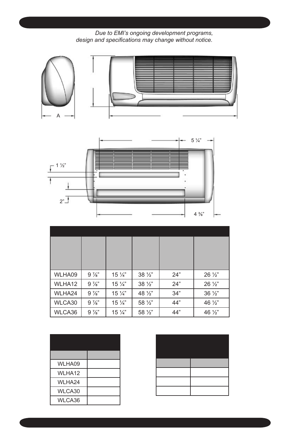 EMI WLHA User Manual | Page 35 / 40