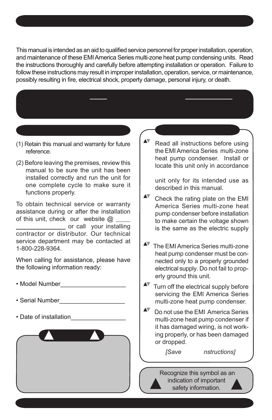 EMI S2HB User Manual | Page 2 / 32