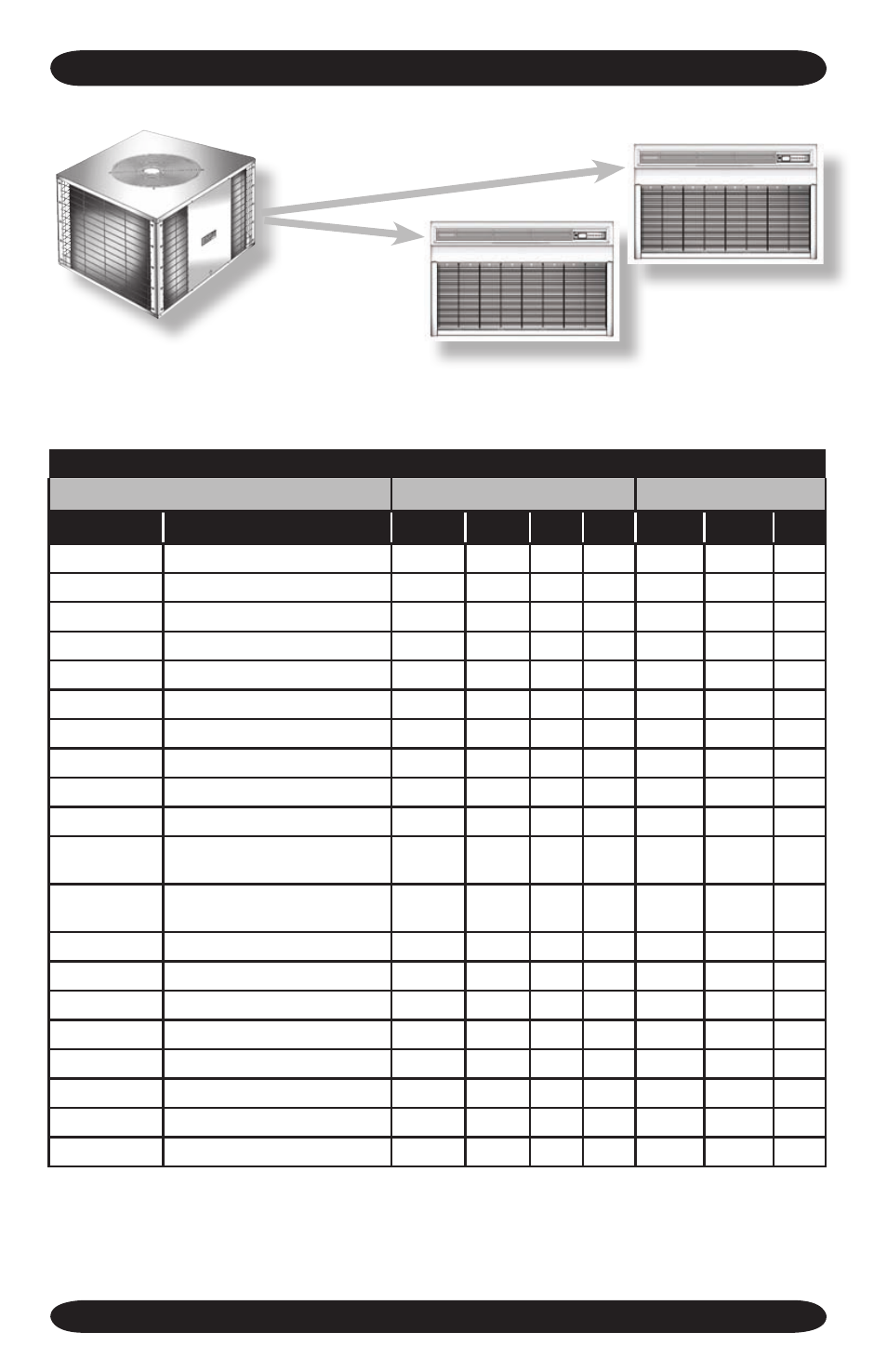 T2hb, t3hb, and t4hb specifications | EMI S2HB User Manual | Page 30 / 32