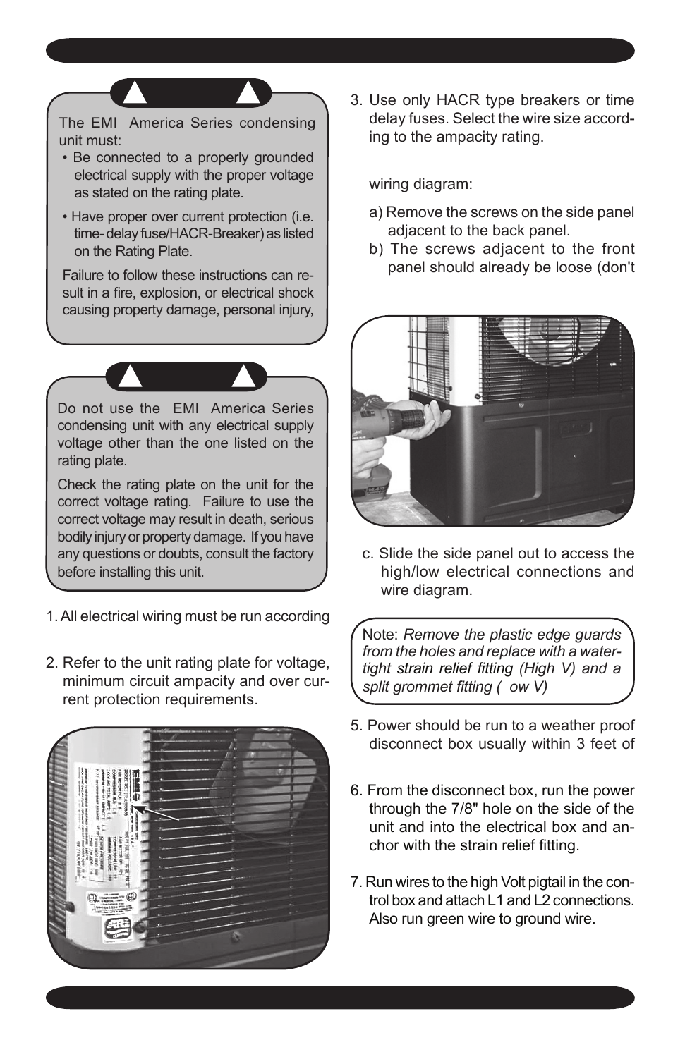 EMI S2HB User Manual | Page 5 / 32
