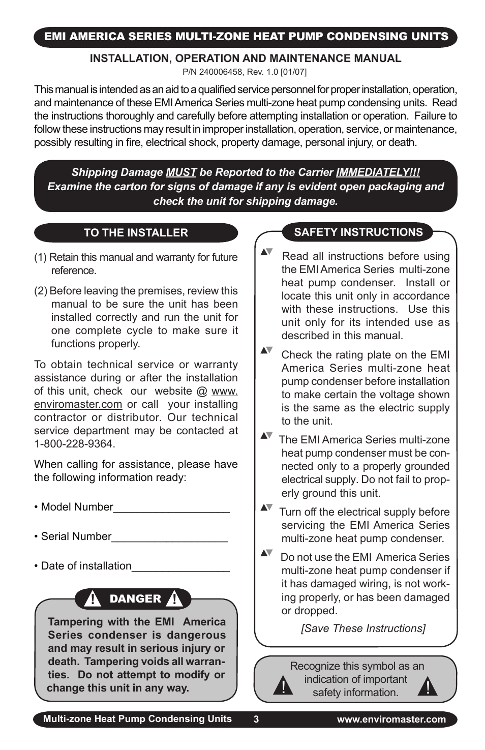 EMI Corp User Manual | Page 3 / 20