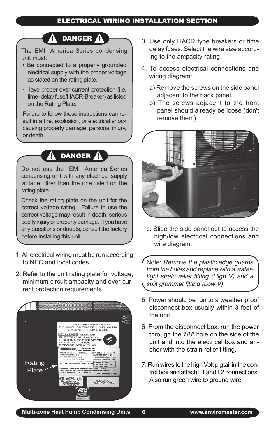 EMI Corp User Manual | Page 6 / 20