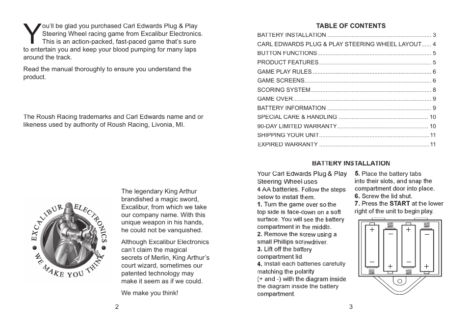 CarAlarms.com Plug And Play Steering Wheel VR502 User Manual | Page 2 / 7