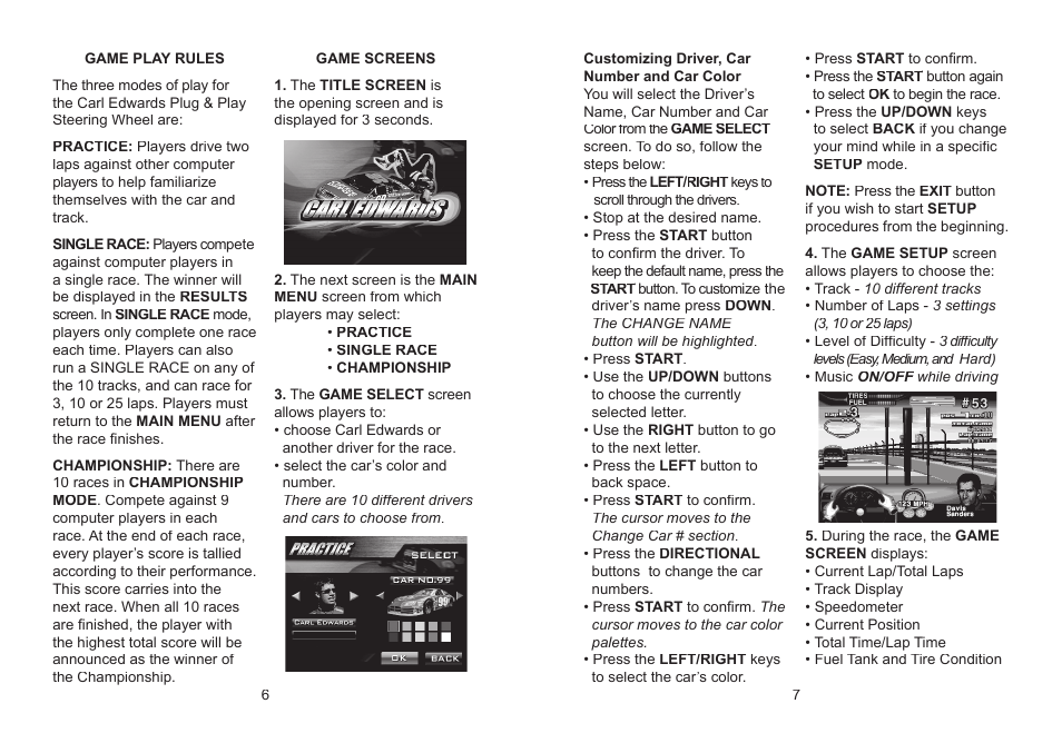 CarAlarms.com Plug And Play Steering Wheel VR502 User Manual | Page 4 / 7