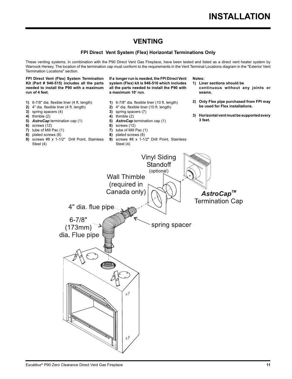 Installation, Venting | CarAlarms.com P90-NG1 User Manual | Page 11 / 52