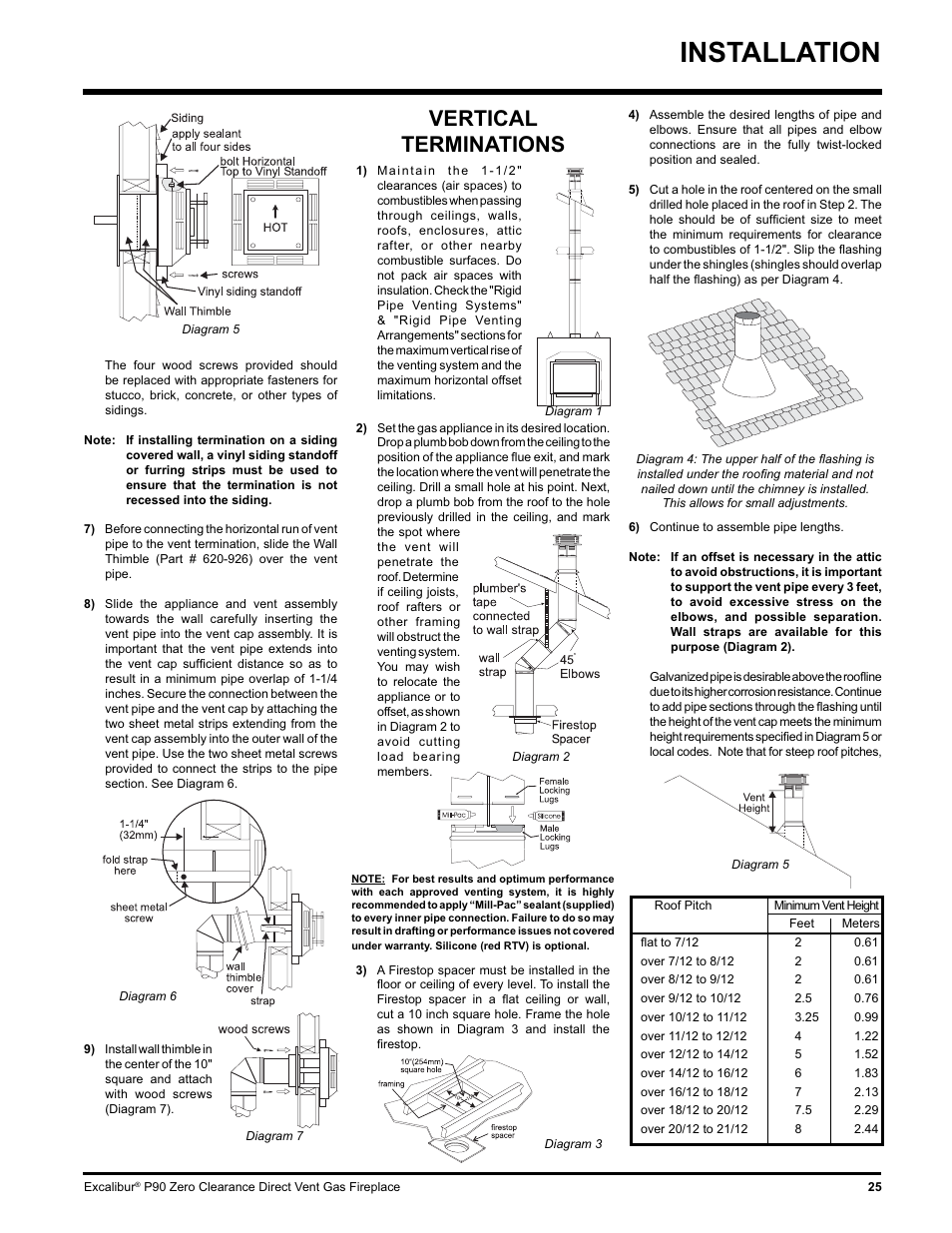 Installation, Vertical terminations | CarAlarms.com P90-NG1 User Manual | Page 25 / 52