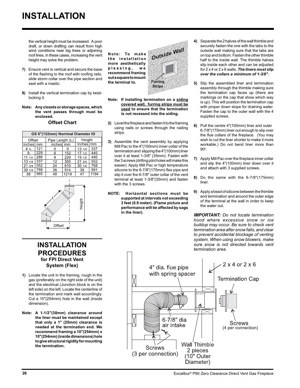 Installation, Installation procedures | CarAlarms.com P90-NG1 User Manual | Page 26 / 52