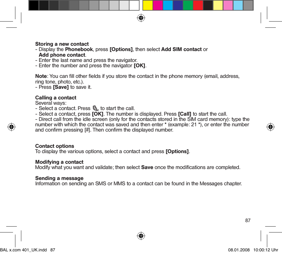 Ecom Instruments x.com 400/401 User Manual | Page 22 / 69