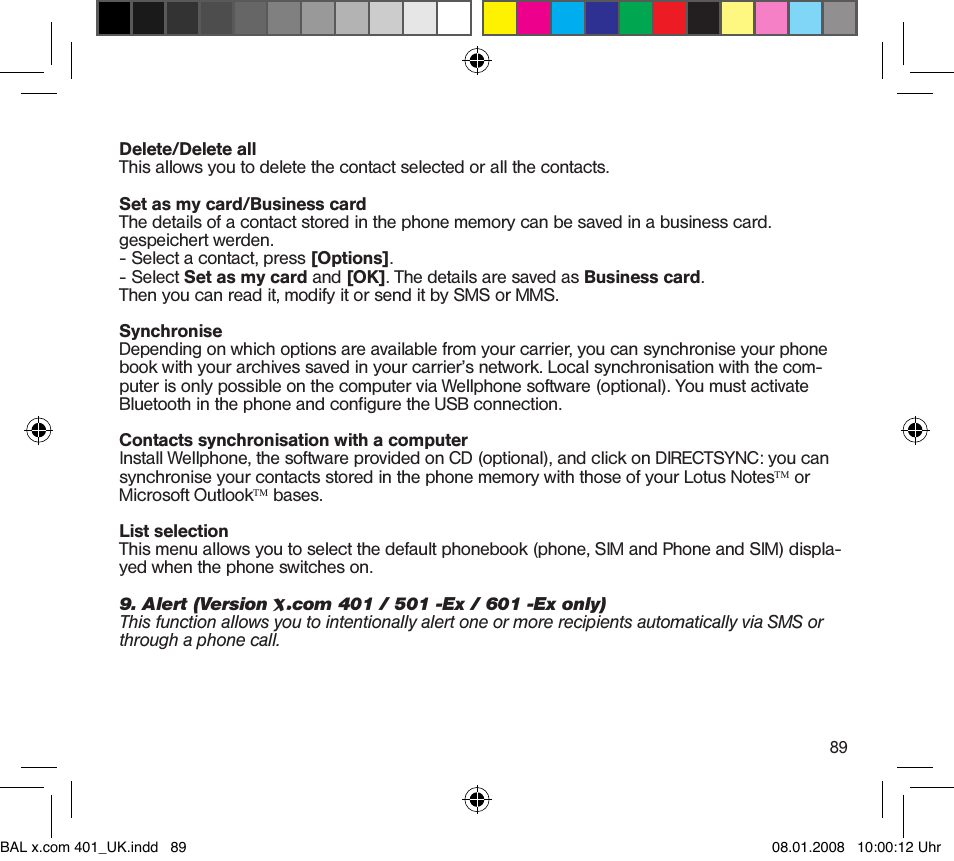 Ecom Instruments x.com 400/401 User Manual | Page 24 / 69